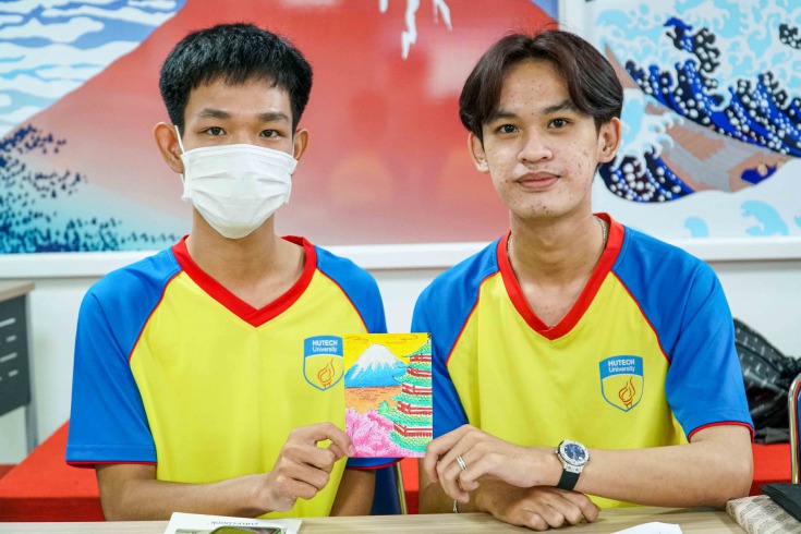 Sinh viên Khoa Nhật Bản học gửi lời tri ân thầy cô qua những tấm bưu thiếp xinh xắn 68