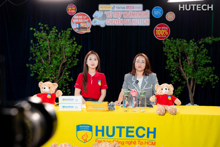 [HUTECH TIKTOK LIVE 2026] Mở rộng năng lực hội nhập qua hai chương trình đào tạo Ngôn ngữ Hàn Quốc và Hệ thống thông tin quản lý 25