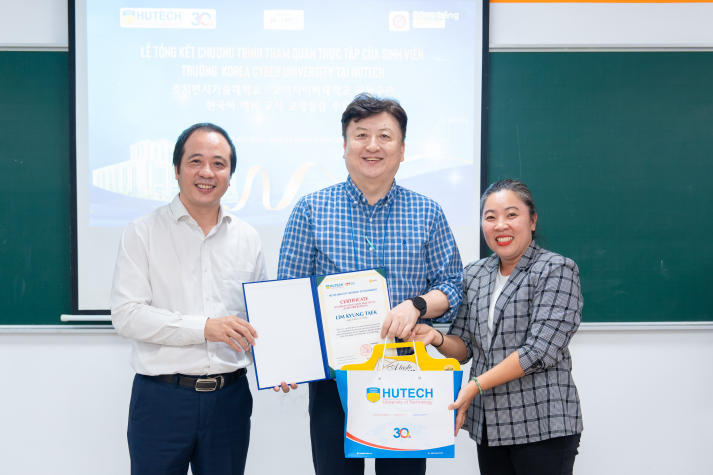 HUTECH and Korea Cyber University conclude educational exchange program 128