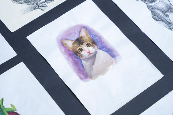 [Video] Triển lãm Hình hoạ tạo hình - Ký hoạ thiên nhiên qua góc nhìn của sinh viên Thiết kế đồ hoạ 60