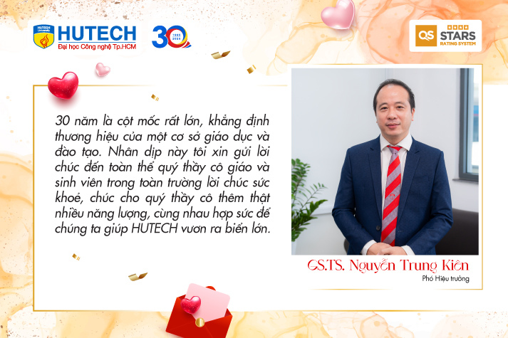 [Video] [HUTECH 30 năm] HUTECH tuổi 30 - kỳ vọng của người đồng hành 62