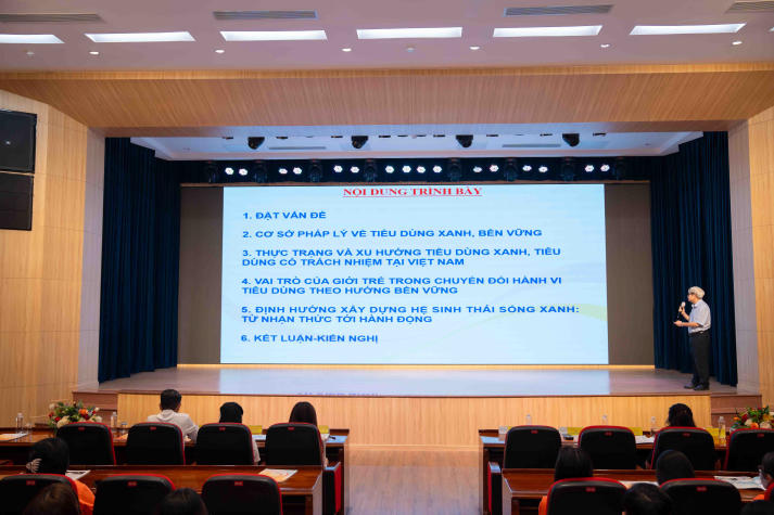 Ăn sạch, sống xanh: sinh viên HUTECH học về tiêu dùng bền vững và dinh dưỡng khoa học 62