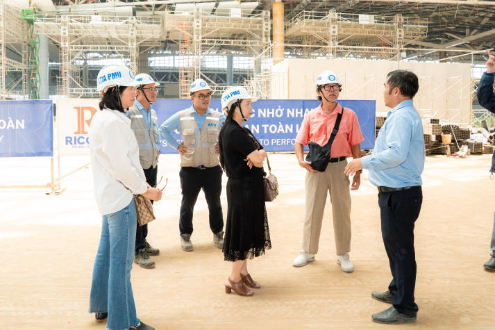 Cập nhật xu hướng thi công hiện đại từ Sân bay Long Thành, giảng viên Khoa Kiến trúc - Mỹ thuật kết nối thực tiễn đào tạo 42