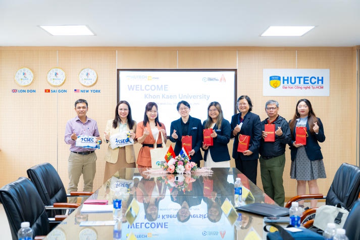 HUTECH nỗ lực thúc đẩy quốc tế hóa và hợp tác đào tạo cùng Trường Đại học Khon Kaen (Thái Lan) 65