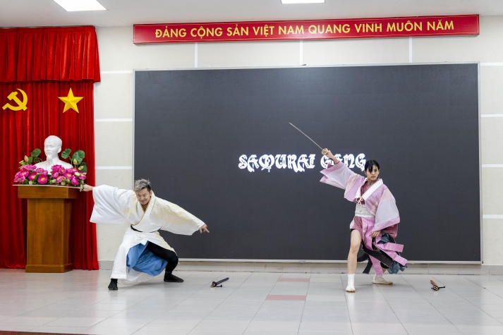 Sinh viên HUTECH nhập vai chiến binh Samurai Nhật Bản 53