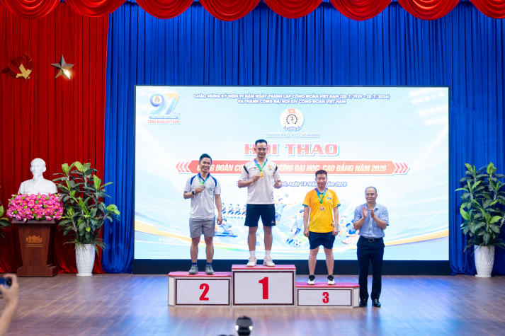 Đoàn HUTECH nối dài thành tích tại Hội thao Khối các Trường ĐH, CĐ và các Đơn vị GD&ĐT năm 2026 37