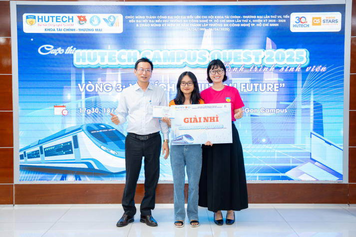 HUTECH Campus Quest 2025: Bừng sáng tư duy, dẫn lối tương lai cùng Khoa Tài chính - Thương mại 140
