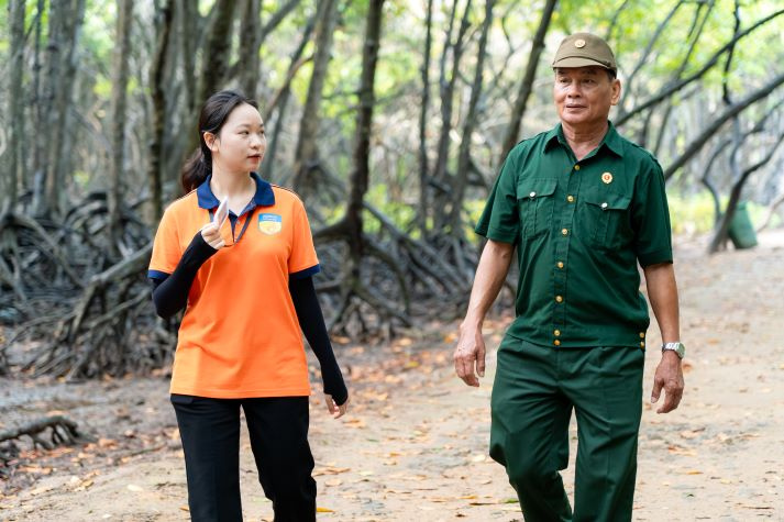 Sinh viên Quản trị dịch vụ du lịch và lữ hành học phát triển du lịch bền vững từ thực tế Cần Giờ 33