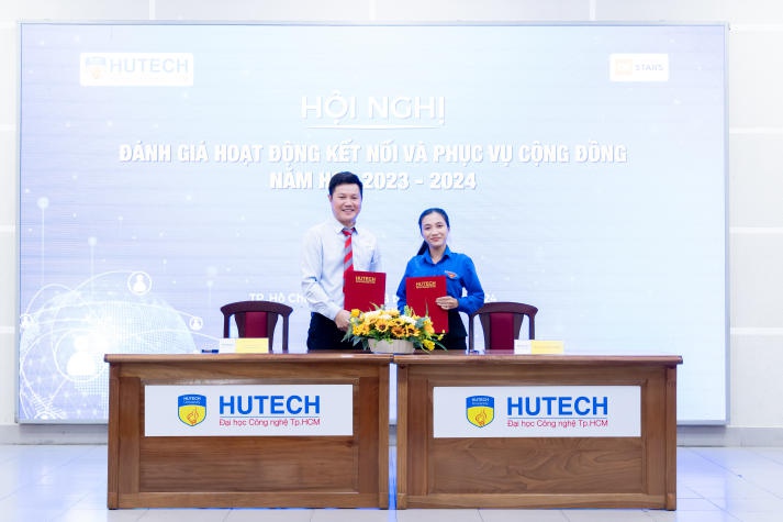 HUTECH tổ chức Hội nghị đánh giá hoạt động kết nối và phục vụ cộng đồng trong sinh viên năm học 2023-2024 87