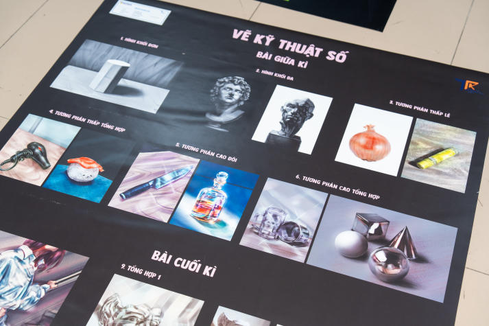 Gần 150 tác phẩm của sinh viên Thiết kế đồ họa mở ra góc nhìn mới về hội họa số 49