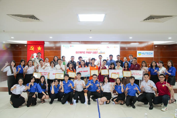 Sinh viên Khoa Luật HUTECH xuất sắc đạt ngôi vị Quán quân cuộc thi Olympic Pháp luật lần thứ 8 187