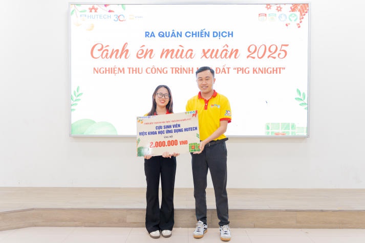 Khởi động “Cánh én mùa xuân 2025”: Tuổi trẻ HUTECH gắn kết và sẻ chia vì cộng đồng 119