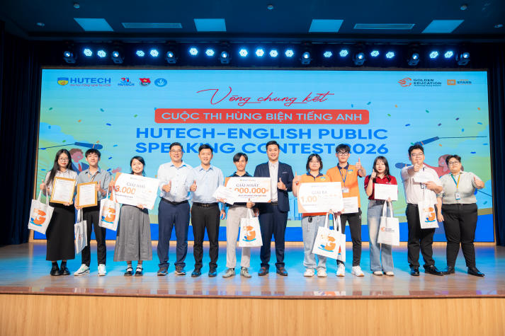 [Video] HUTECH - English Public Speaking Contest 2026: Khơi nguồn bản lĩnh công dân toàn cầu 35
