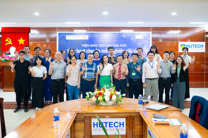 Chinh phục công bố quốc tế - Động lực mới cho nghiên cứu sinh HUTECH 87