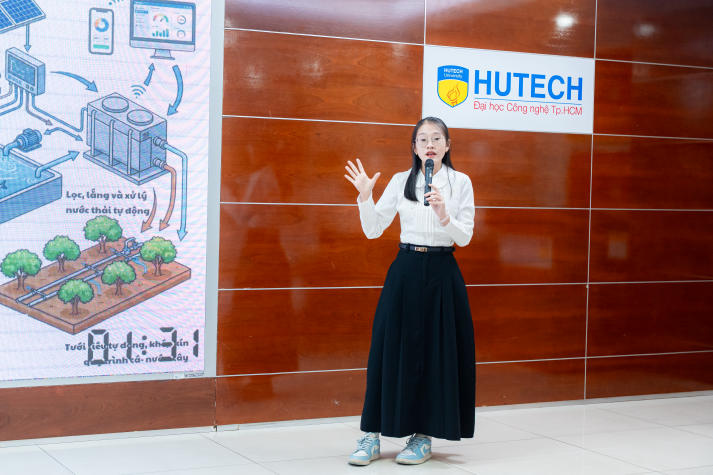 22 dự án sáng tạo tìm lời giải cho vấn đề thực tiễn tại Bán kết HUTECH Startup Wings 2026 66