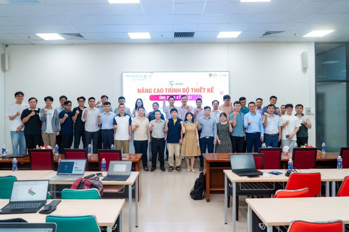 Giảng viên Viện Kỹ thuật HUTECH nâng cao năng lực chuyển đổi số qua tập huấn thiết kế ứng dụng kỹ thuật 17