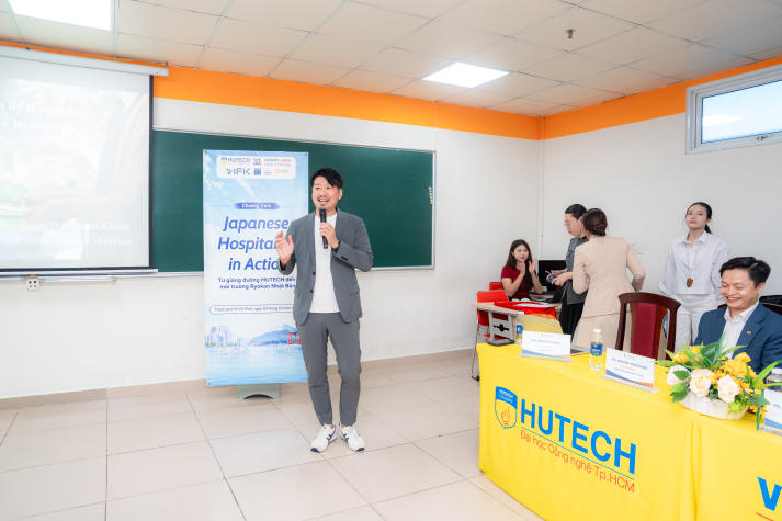 [Video] Sinh viên HUTECH tìm hiểu nghệ thuật phục vụ và văn hóa lưu trú truyền thống Nhật Bản 46