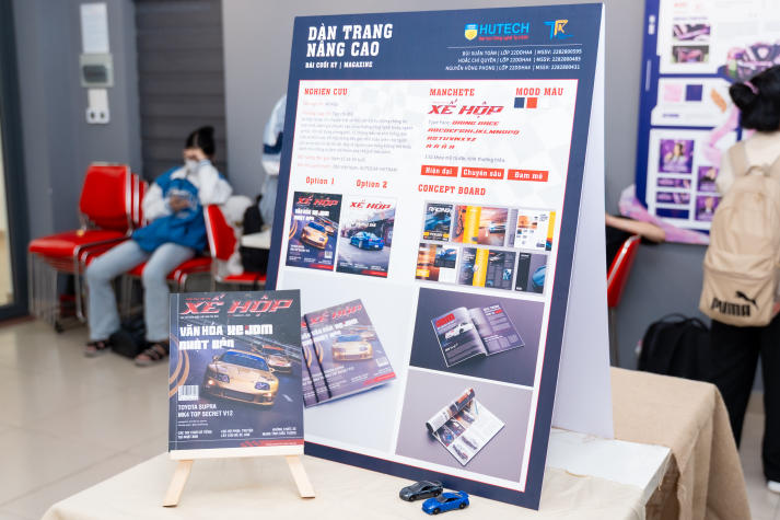 Triển lãm Ấn phẩm Tạp chí của sinh viên ngành Thiết kế đồ họa: Giao thoa sáng tạo và ứng dụng 30