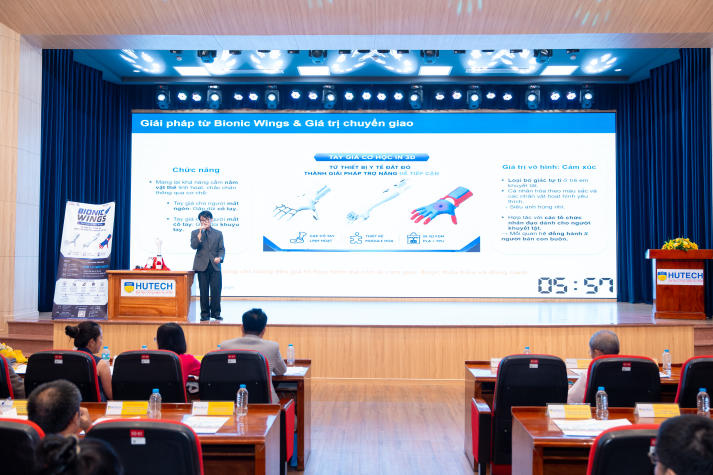Chung kết HUTECH Startup Wings 2026: Con kê từ bùn thải và xỉ lò cao giành ngôi vị Quán quân 77