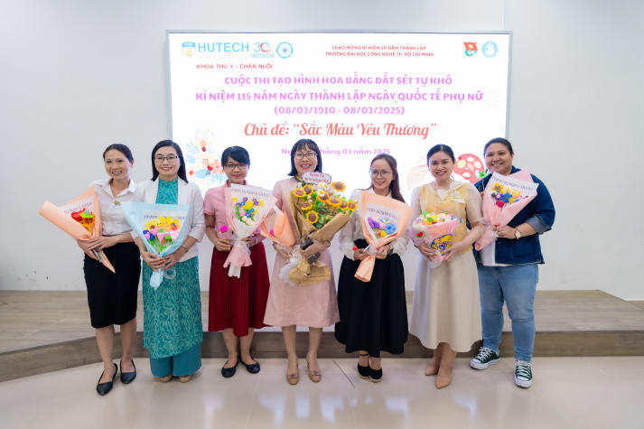 Biến đất sét thành đóa hoa biết nói, sinh viên Khoa Thú y - Chăn nuôi trao yêu thương đến phái nữ 148