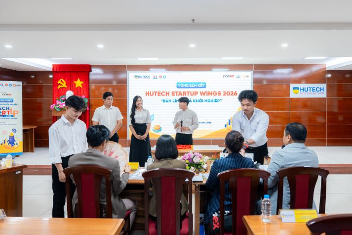 09 dự án xuất sắc vào Chung kết HUTECH Startup Wings 2026 20