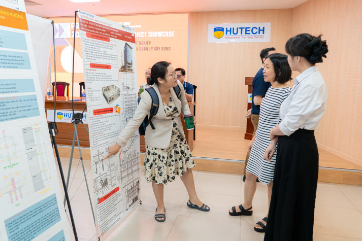 Capstone Project Showcase 2026: Khẳng định bản lĩnh sinh viên Xây dựng HUTECH 70