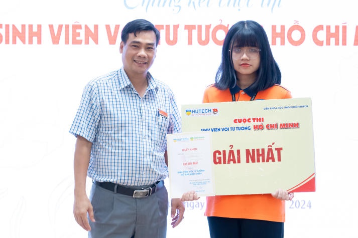 Sôi nổi Chung kết Cuộc thi “Sinh viên với tư tưởng Hồ Chí Minh” của Viện Khoa học Ứng dụng HUTECH 175