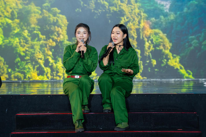 Sinh viên HUTECH thắp sáng niềm tự hào Việt qua chuỗi đồ án nghệ thuật hoành tráng 160