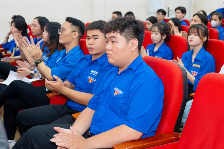 Khoa Quản trị kinh doanh tổ chức Đại hội Đại biểu Đoàn TNCS Hồ Chí Minh lần thứ XI, nhiệm kỳ 2024-2027 285