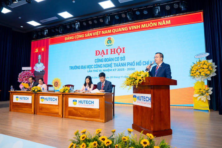 Đại hội Công đoàn HUTECH khóa XI, nhiệm kỳ 2025-2030: Khát vọng đổi mới, hướng đến tổ chức vững mạnh 10