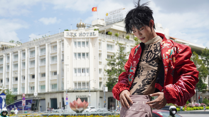 03 thiết kế của sinh viên ngành Thiết kế thời trang “oanh tạc” SẮC NÉT 2025 33