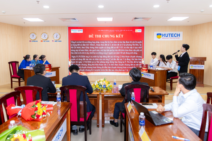 Sinh viên Luật tranh biện sắc bén, thể hiện bản lĩnh tại “Bản lĩnh Luật sư tương lai” lần 6 68