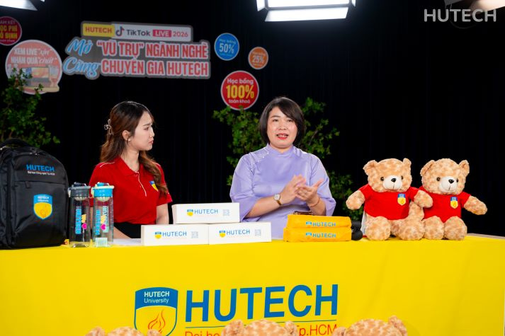 ​[HUTECH TIKTOK LIVE 2026] Hiểu ngành từ người trong nghề, tự tin chọn lối đi tương lai 10