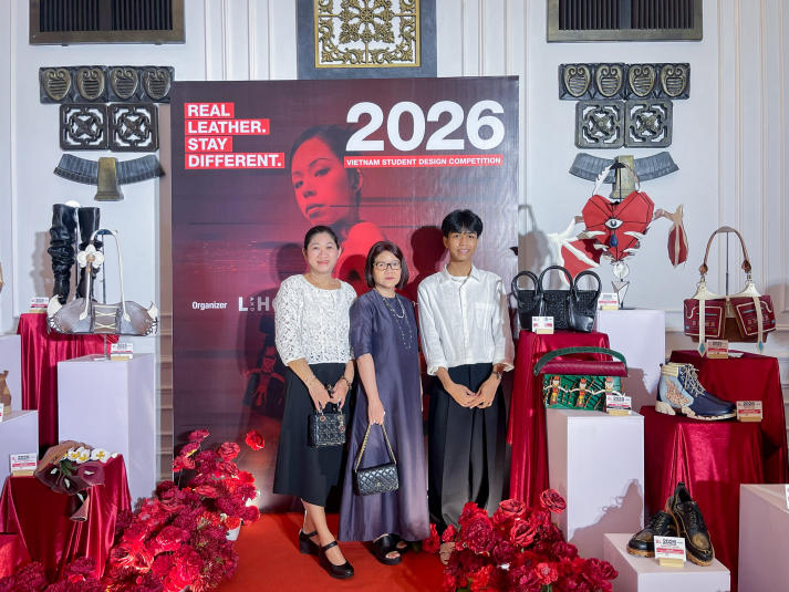 Sinh viên Thiết kế thời trang chinh phục giải Nhì “Real Leather. Stay Different” Việt Nam 2026 44