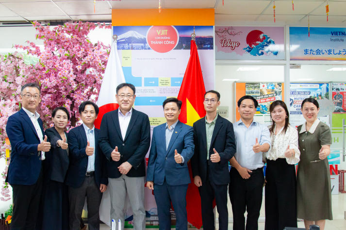VJIT kết nối doanh nghiệp Nhật Bản, chuẩn bị “bộ kỹ năng” làm việc và thực tập tại Nhật cho sinh viên 65