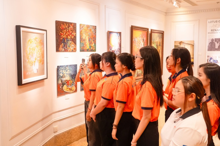 Tham quan Renaissance Riverside Hotel Saigon, sinh viên Quản trị khách sạn VKIT tìm hiểu cơ hội nghề nghiệp “5 sao” 44