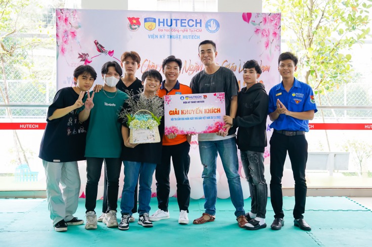 Kết quả chung cuộc của cuộc thi cắm hoa với chủ đề "Tri ân người thầy" HUTECH 4