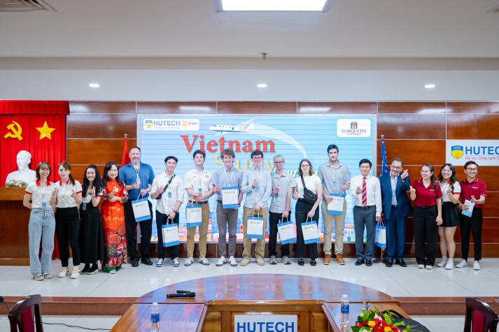 HUTECH đón đoàn sinh viên Trường Đại học Marquette đến giao lưu, học tập 121