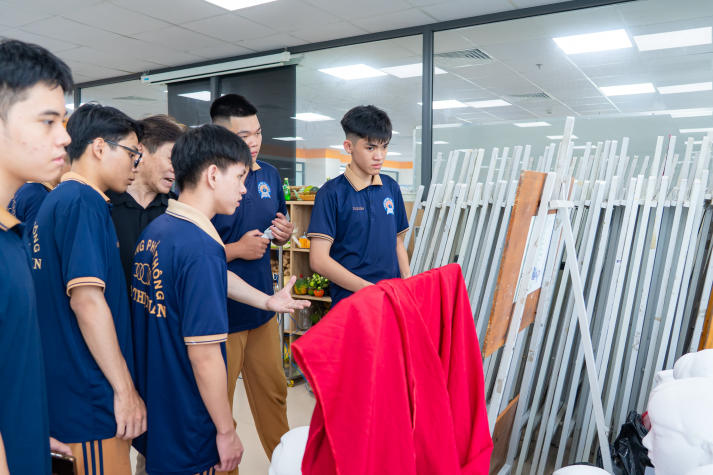 HUTECH đón đoàn học sinh trường TH-THCS-THPT Bùi Thị Xuân (Đồng Nai) tham quan, trải nghiệm môi trường đại học 51