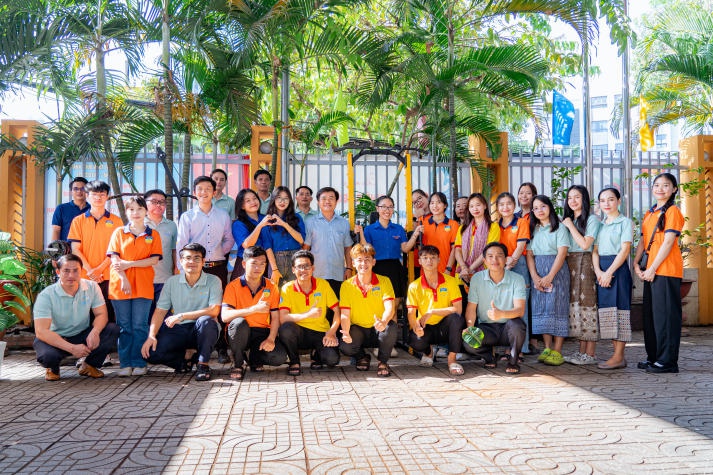 HUTECH khánh thành Công trình Thanh niên Xanh - Sạch - Đẹp tại Ký túc xá sinh viên Lào (TP.HCM) 52