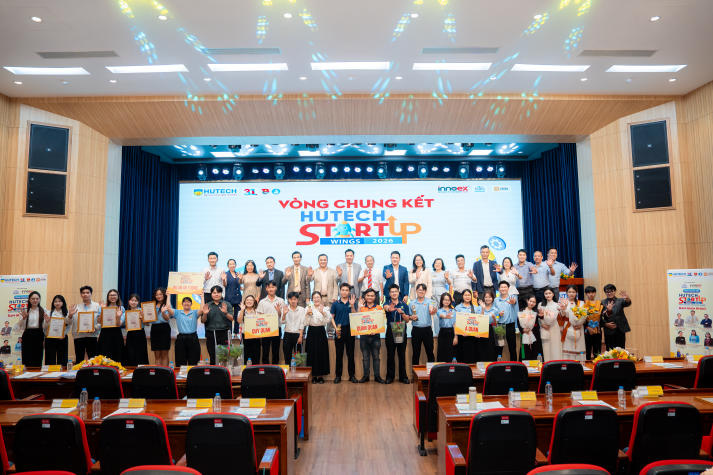 Chung kết HUTECH Startup Wings 2026: Con kê từ bùn thải và xỉ lò cao giành ngôi vị Quán quân 17