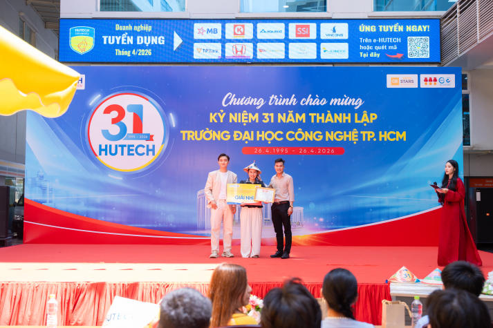 Một chiếc nón - Ngàn ý tưởng: Sinh viên HUTECH bứt phá sáng tạo chào mừng 31 năm thành lập Trường 136