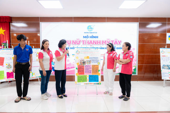 HUTECH đồng hành cùng phụ nữ phường Thạnh Mỹ Tây phát triển tư duy đổi mới sáng tạo và khởi nghiệp 191