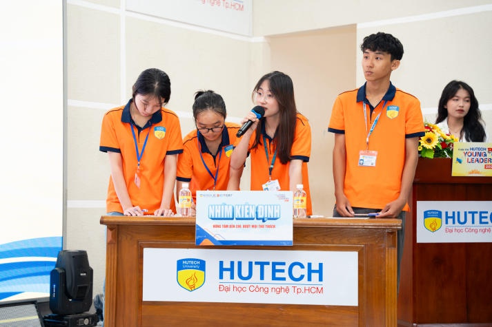 Gương mặt tân sinh viên Trần Mỹ Uy: Hành trình trở thành Quán quân HUTECH Young Leaders 2024 76