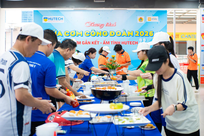 [Video] Bùng nổ tinh thần thể thao, Hội thao CB-GV-NV HUTECH 2026 khởi động mùa tranh tài rực lửa 268