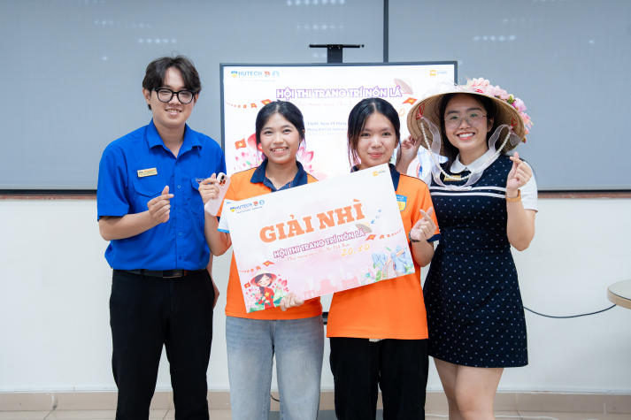 Lan tỏa tinh thần “Sắc Việt” trong Ngày hội trang trí nón lá của sinh viên Khoa Tài chính - Thương mại 134