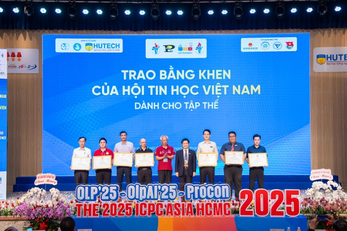 Khép lại OLP’25, OlpAI’25, Procon’25 và ICPC Asia HCMC 2025 tại HUTECH, mở ra tiềm năng mới cho thế hệ công nghệ trẻ 96