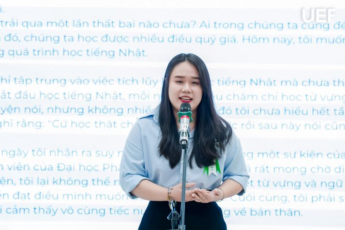 Chinh phục sân khấu hùng biện toàn quốc, hai sinh viên Khoa Nhật Bản học cùng “ẵm” giải thưởng 16