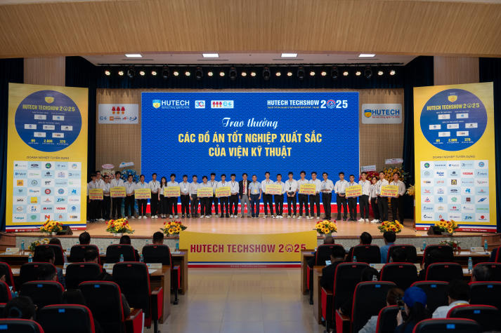 HUTECH TECHSHOW 2025: Nearly 3,000 open job opportunities, 370 graduation projects on display 208