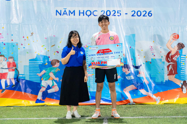 Bế mạc Hội thao Khoa Thú y năm học 2025-2026: Khép lại mùa giải sôi nổi, giàu tinh thần thể thao 73